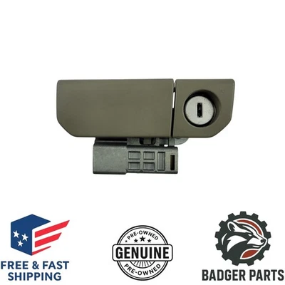 Guantera Honda Pilot 2009-2015 cierre de cierre gris sin llave OEM Foto 1 de 4