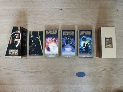 Star Wars VHS Video Krieg der Sterne - Trilogie Teil 1 - 3 Special Edition Gold - Bild 1 von 4