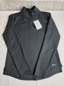 Neu mit Etikett Nike Performance Therma-FIT T-Shirt Damen S schwarz Polyester Langarm - Bild 1 von 6