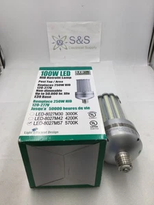 Light Efficient Design LED-8027M57 Retrofit Post Top/Area Lamp 100W 120-277 VAC - Picture 1 of 7