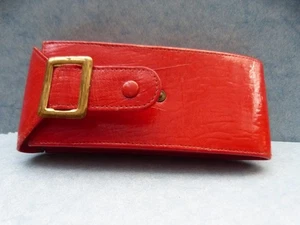 28180.  Brillenetui  rot 70er Jahre - Bild 1 von 3