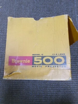 Vintage Eastman Kodak  Brownie 500 Model C Movie Projector - With 4 Lamp Movie L - Image 1 of 3