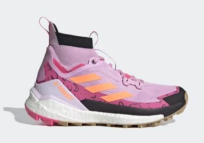 GZ0688 Adidas Terrex Free Hiker 2 Mujer Zapatillas Running Rosa Blanco Trekking - Imagen 1 de 4