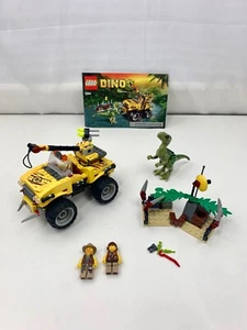 Lego 5884 - Dino Raptor Chase Dinosaur - 2012 - 99% Complete! w/ Manual Minifigs - Picture 1 of 1