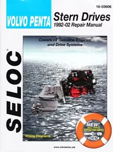 1992-2002 Volvo Penta Stern Drive 280/290 SP SX DP DPX Repair Shop Manual 0578 - Bild 1 von 1