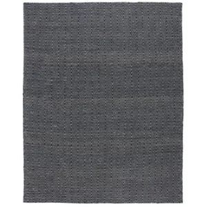 SAFAVIEH Kilim KLM380Z Handwoven Black / Ivory Rug - Picture 1 of 13
