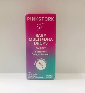PS Baby Multi & DHA Liquid 2 fl oz Promotes Healthy Development Exp 09/2025 - Picture 1 of 4
