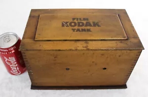 Tanque de desarrollo de película Kodak 127 vintage en caja con accesorios c. 1930s FREEPOST - Imagen 1 de 12