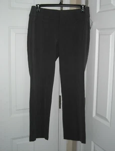 APT. 9, Gray Dress Pants, Boot Cut, Mid Rise, Tummy Control 12P, New With Tags - Picture 1 of 9