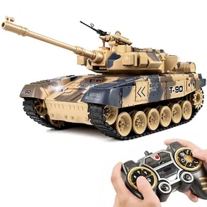 DBshoot1/18 RC Tanks, 60 Min Playtime, 2.4GHz Russian T-90 with BBS, Water Bo... - Picture 1 of 6