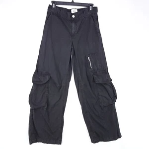 BDG Pants Womens Large Brown Baggy Chino Outdoors Cargo Pockets Ladies Y2K - Picture 1 of 15