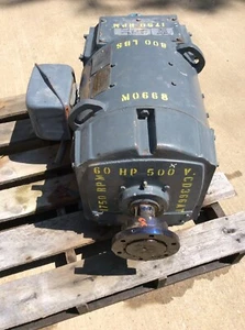 60 HP DC General Electric Motor, 1750 RPM, 366AT Frame, SPFG-SV 500 V - Picture 1 of 12