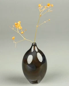 2,8" Premium Brasilianischer Achat Handgeschnitzt Kristall Vase Skulptur, Kristall Heilung - Bild 1 von 7