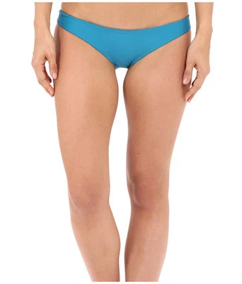 MIKOH ZUMA ОСНОВНОЙ ПОЛНЫЙ ВЫРЕЗ БЕСШОВНЫЙ БИКИНИ ПЛАВАТЬ НИЗ СИНИЙ СРЕДНИЙ НОВЫЙ! $90 - Изображение 1 из 4