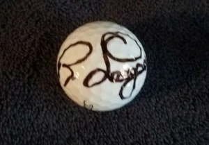 BERNARD LANGER SIGNED GOLFBALL TITLEIST PGA GREAT! LEGEND! BOEING CLASSIC L@@K! - Picture 1 of 2