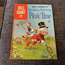 Walt Disney’s Daisy Duck Picnic Time Comics - No 33 1960 - Dell Comics