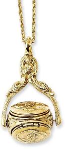 1928 Jewelry - Gold-tone 3 Locket 30in Necklace