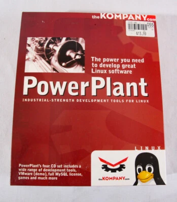 PowerPlant, Linux Development Tool, Kompany, 2000 CD-ROM - Image 1 of 3