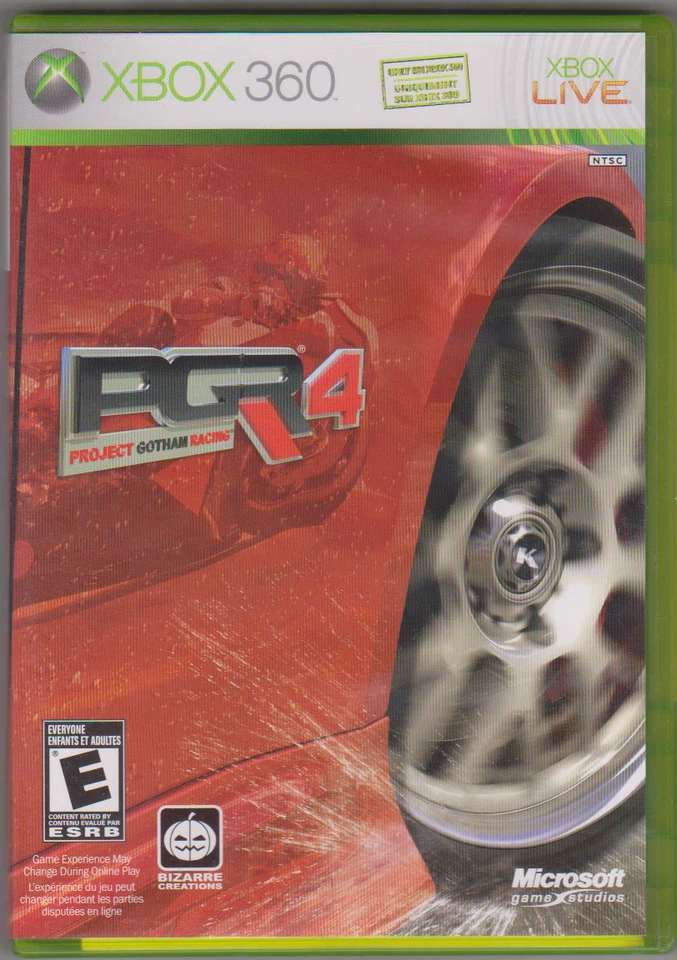 Project Gotham Racing 4 (Microsoft Xbox 360, 2007) ~ Used Complete ~ - Image 1 of 1