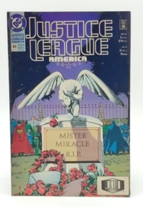 Justice League America #40 Comic Book DC 1990 - Picture 1 of 12