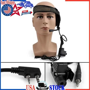 1x HD01 Z Tactical Bowman Elite II Headset U94PTT For Kenwood Walkie-Talkie U9 - Picture 1 of 8