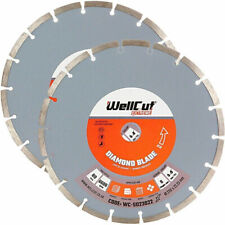 2 x 230mm Diamond Cutting Disc 9" Inch Diamond Cutting Blade For Angle Grinder