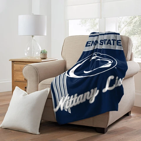 NCAA Officially Licensed Penn State Nittany Lions 46x60 Microfiber Throw Blanket Cover