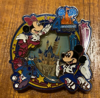 Pin Disney HKDL Celebration in the Air conjunto na caixa - PinOnly 4º aniversário 98193 - Imagem 1 de 2