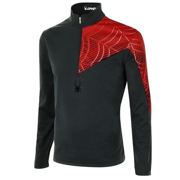 NOVA CAMISETA SPYDER MASCULINA DE ESQUI/NEVE "ÂNGULO" GOLA T CAMADA MÉDIA US$ 95 - Imagem 1 de 1