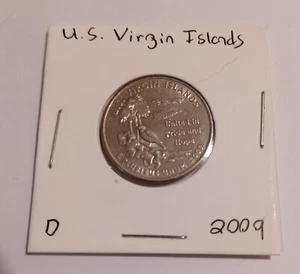 Denver Mint 2009 Islas Vírgenes de los Estados Unidos. Cuarto Estado Territorio Estados Unidos. - Imagen 1 de 2