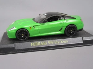 C148 IXO 10 Ferrari 599 Hy-Kers Colección Ferrari 2010 Verde 1:43 + Base - Imagen 1 de 7