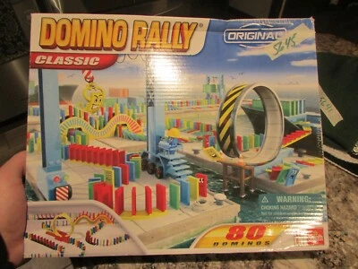 Domino Rally Classic Original 80 Dominoes Goliath Complete Rube Goldberg 2013 - Image 1 of 4