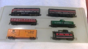 Vintage 1960's Marx HO Scale Rock Island Train Set (Trains Only) See Condition - Picture 1 of 24