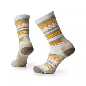 Smartwool Hike Light Cushion Margarita Women's Crew Socks, Natural, Medium - Picture 1 of 1