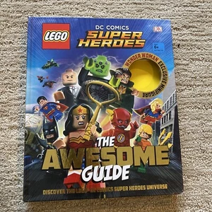 LEGO DC Comics Super Heroes Awesome Guide Hardcover Book NO MINI FIGURE Used - Bild 1 von 11