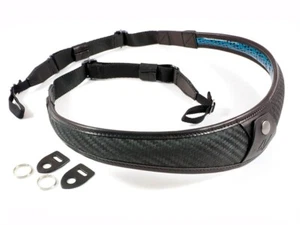 ALA TOP DESTOCKAGE LEATHER STRAP -40%! COMFORTABLE BLACK/BLACK MEDIUM FORMAT ... - Picture 1 of 6