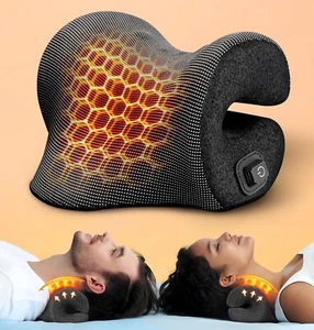 3s Heated Neck Stretcher for Neck Pain Relief, Graphene Heating Pad, Odorless Ne - Picture 1 of 6