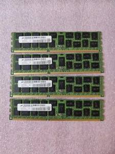 Lote de 4 RAM de memoria Cisco 15-13079-01 8 GB PC3L-10600R Micron MT36KSF1G72PZ-1G4K1 - Imagen 1 de 3