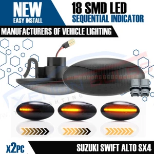 2x Sequential Dynamic Indicator Side Marker LED Suzuki Swift Alto SX4 UK - Picture 1 of 6