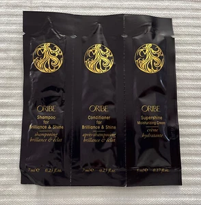 Oribe Shampoo Conditioner Supershine Cream Samples Travel size Lot Of 3 - Picture 1 of 2