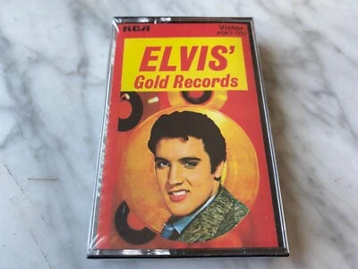 Elvis Presley Elvis' Gold Records CASSETTE Tape SEALED! 1962 RCA AQK1-1707  NEW! - Image 1 of 3