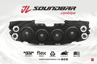 JL & JT American SoundBar Jeep Overhead Audio Empty Enclosure