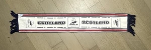 Scozia mondiali Francia 1998 sciarpa ufficiale vintage da collezione - Foto 1 di 4