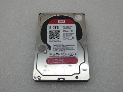 Disco duro Western Digital WD50EFRX NASware 3.0 rojo 5 TB SATA 3.5" Foto 1 de 3