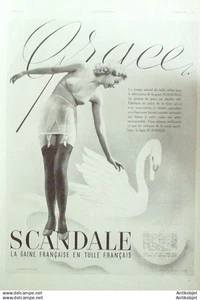 Publicite Lingerie Scandale 1940 - Imagen 1 de 1