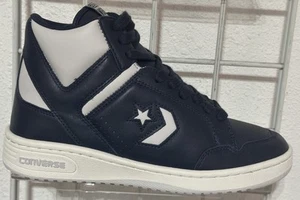 Converse Weapon MD Men’s Basketball Shoes- NWB Size 8.5 Navy Walking Sneakers - Picture 1 of 5