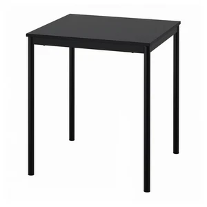 NEU IKEA SANDSBERG Tisch schwarz 67x67cm kompakt quadratisch schwarz Esstisch - Bild 1 von 6