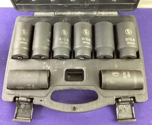 CAL VAN TOOLS 976 12-POINT METRIC AXLE NUT SOCKET SET - Picture 1 of 3