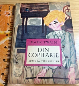 DIN COPILARIE Mark Twain * Romanian language translation 1968 TPB - Picture 1 of 9