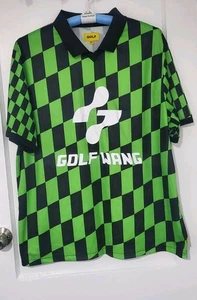 Golf Wang Evolution Logo Kariertes Poloshirt Fußball Trikot Größe 2XL. Neu - Bild 1 von 8